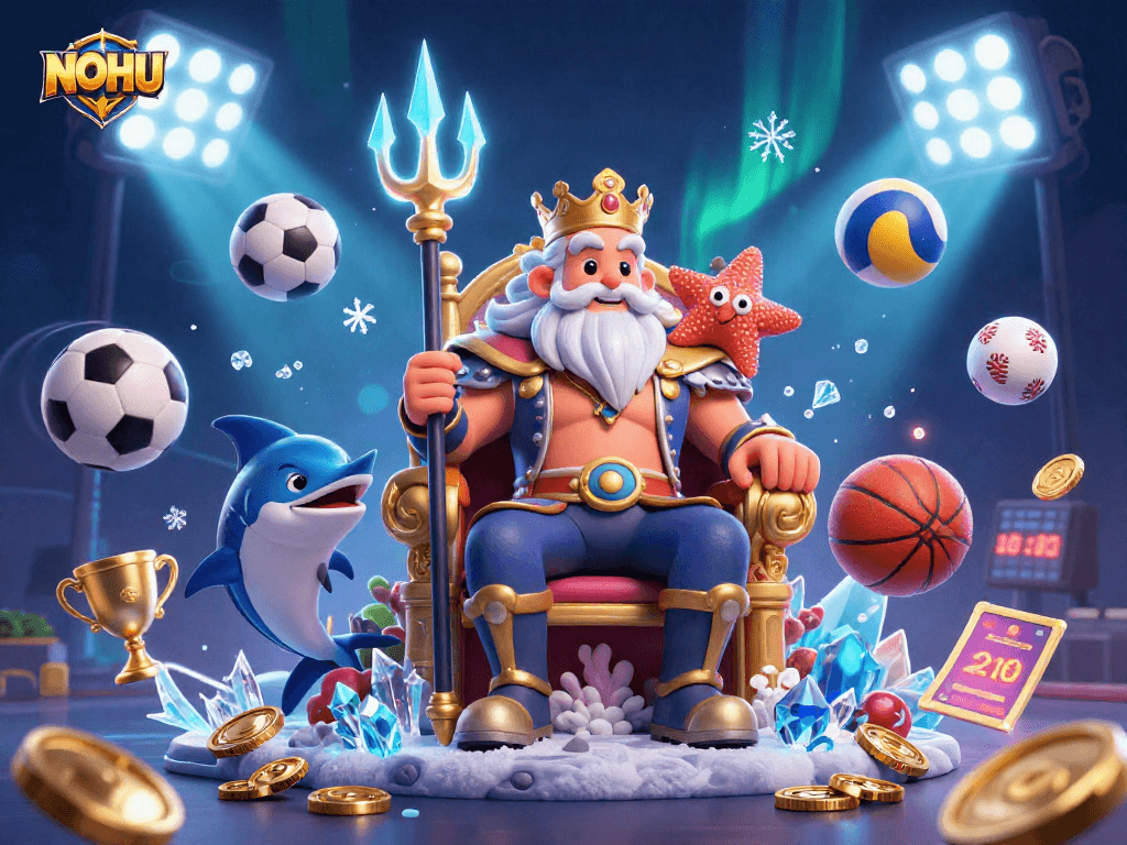 Engage with NOHU's thrilling sports betting experience featuring Neptune and dynamic game elements.