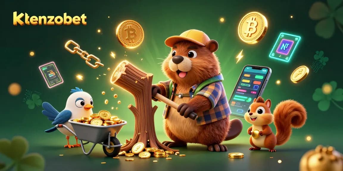 Menangkan permainan slot dengan kenzobet sambil mengumpulkan koin emas dari pohon yang ditebang oleh Beaver.