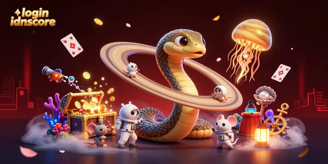 Engage in thrilling gameplay at login idnscore with competitive astronaut mice betting on vibrant roulette rings.