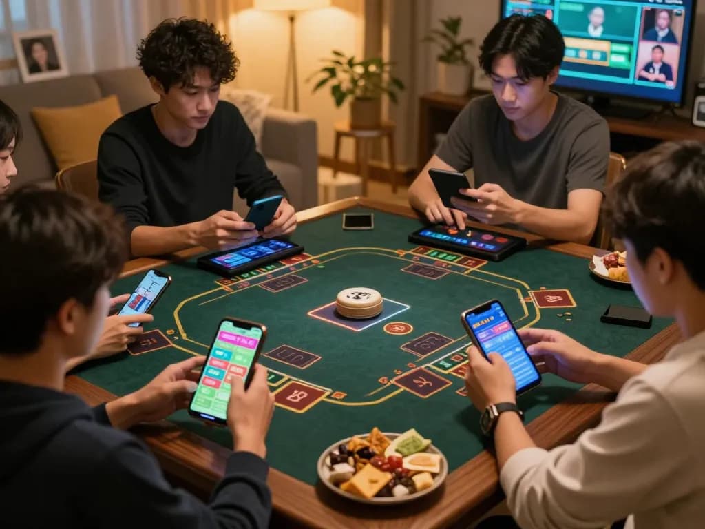 xóc đĩa là gì illustrated in an engaging online gaming scene with players enjoying interactive gameplay.