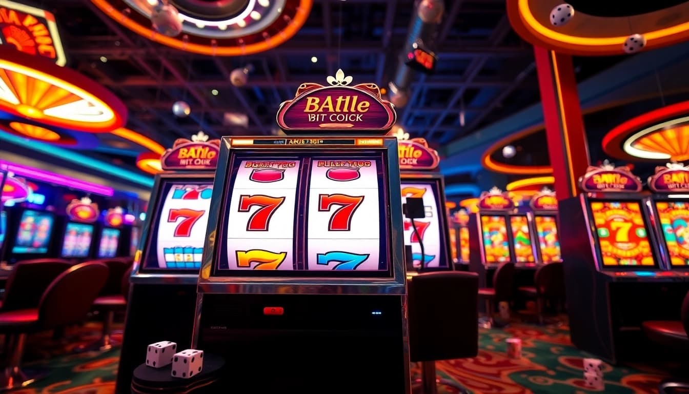 Memenangkan hadiah besar dengan Arus Hoki dalam suasana permainan slot yang menegangkan.