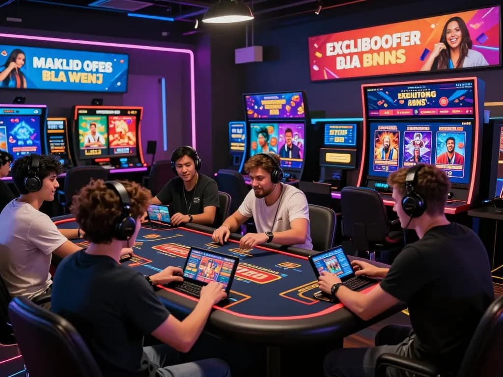 Players engaged in online gaming at XX88 casino platform offering exclusive promotions and a vibrant environment.