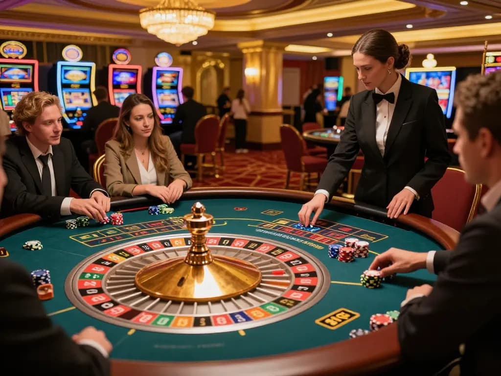 Watch the excitement of LGOGOAL roulette gameplay with dynamic wheel action and players engaged