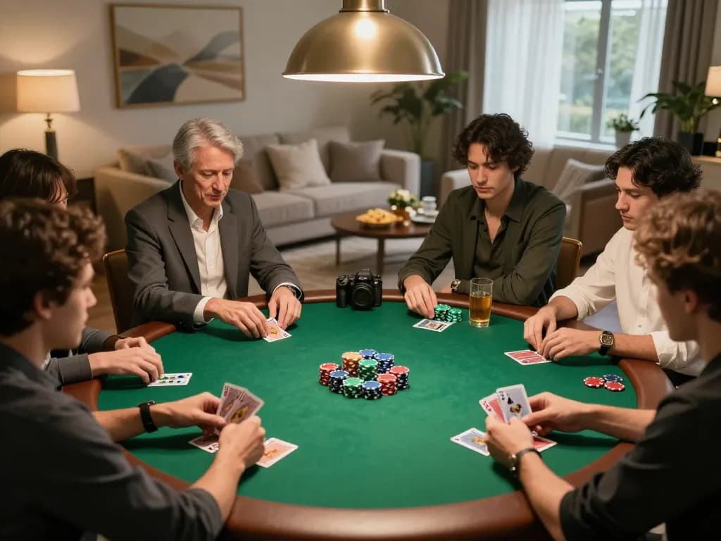 Join a friendly game at ug886 with players strategizing their next poker bets.