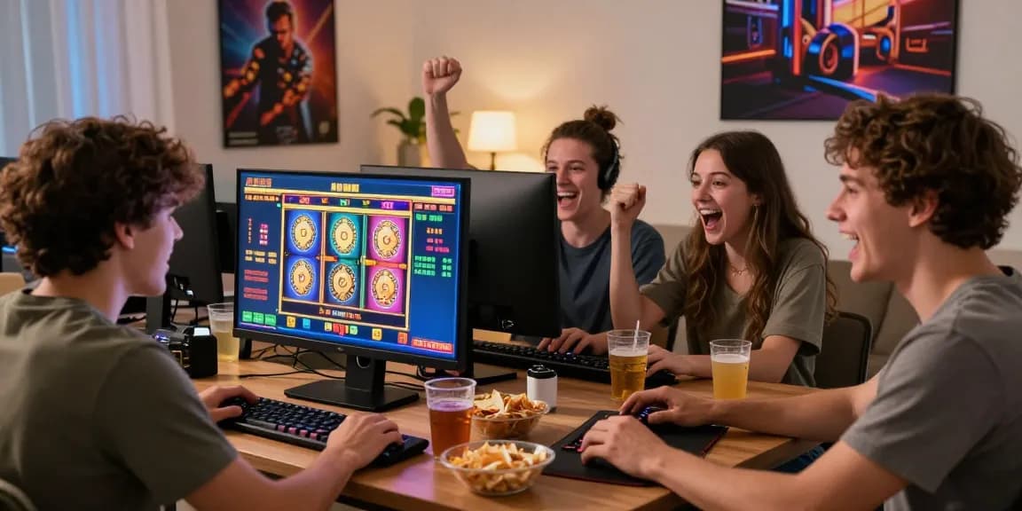 Pengalaman Login Modal138 saat bermain slot online bersama teman-teman di ruang tamu yang nyaman.