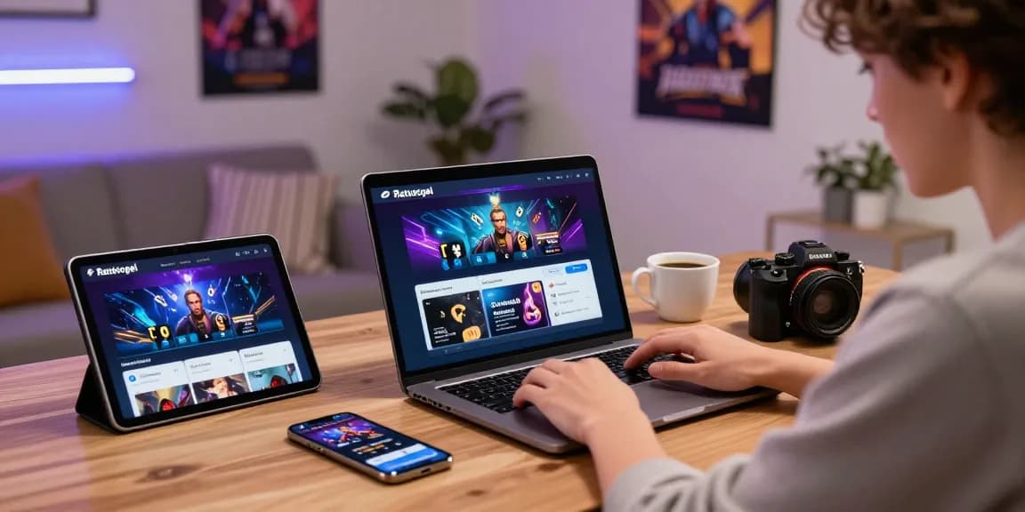 Pengguna Ratutogel menikmati layanan togel online dengan perangkat modern dan suasana nyaman.
