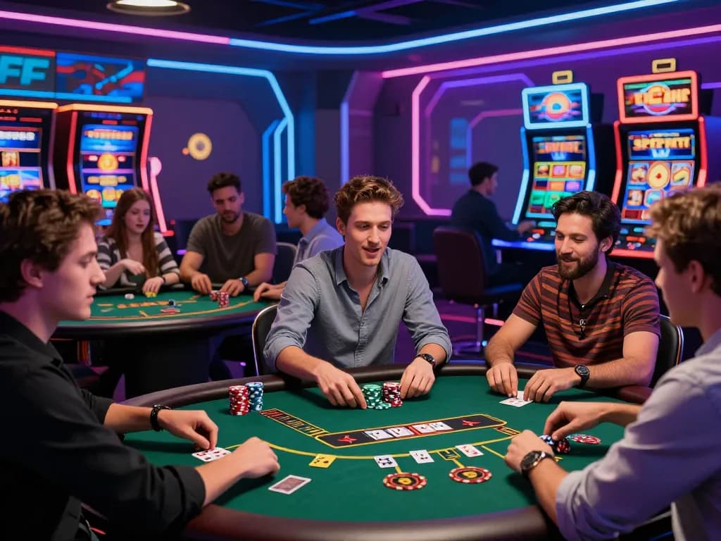 Exciting online casino experience at MM88 with vibrant games and engaging players.