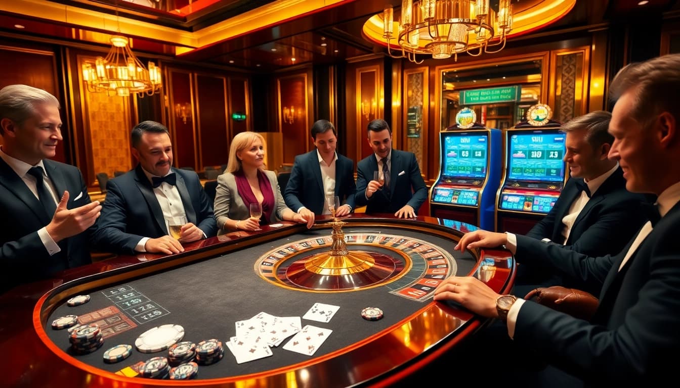 Experience the thrill of gaming at https://mm88.press/ with glamorous roulette and poker action.