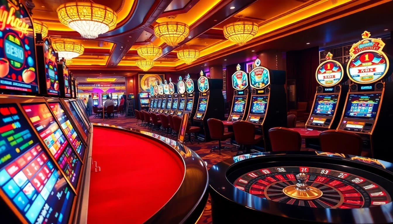 Menangkan di permainan kasino tunai138 dengan mesin slot dan meja roulette yang mewah.
