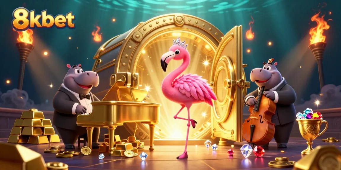 Engage in exciting gameplay at 8xbet with thrilling casino characters and vibrant treasures.
