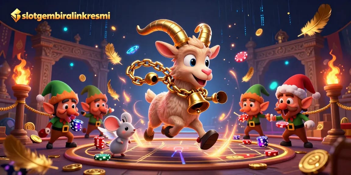 Permainan slotgembiralinkresmi dengan karakter lucu dan kasino yang meriah, menciptakan pengalaman bermain yang menarik.