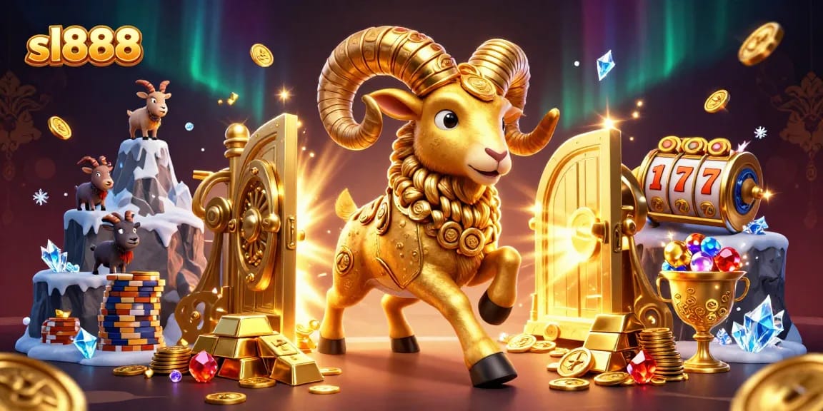Experience exciting gameplay at sl888 with engaging slot reels, sparkling gems, and treasure.
