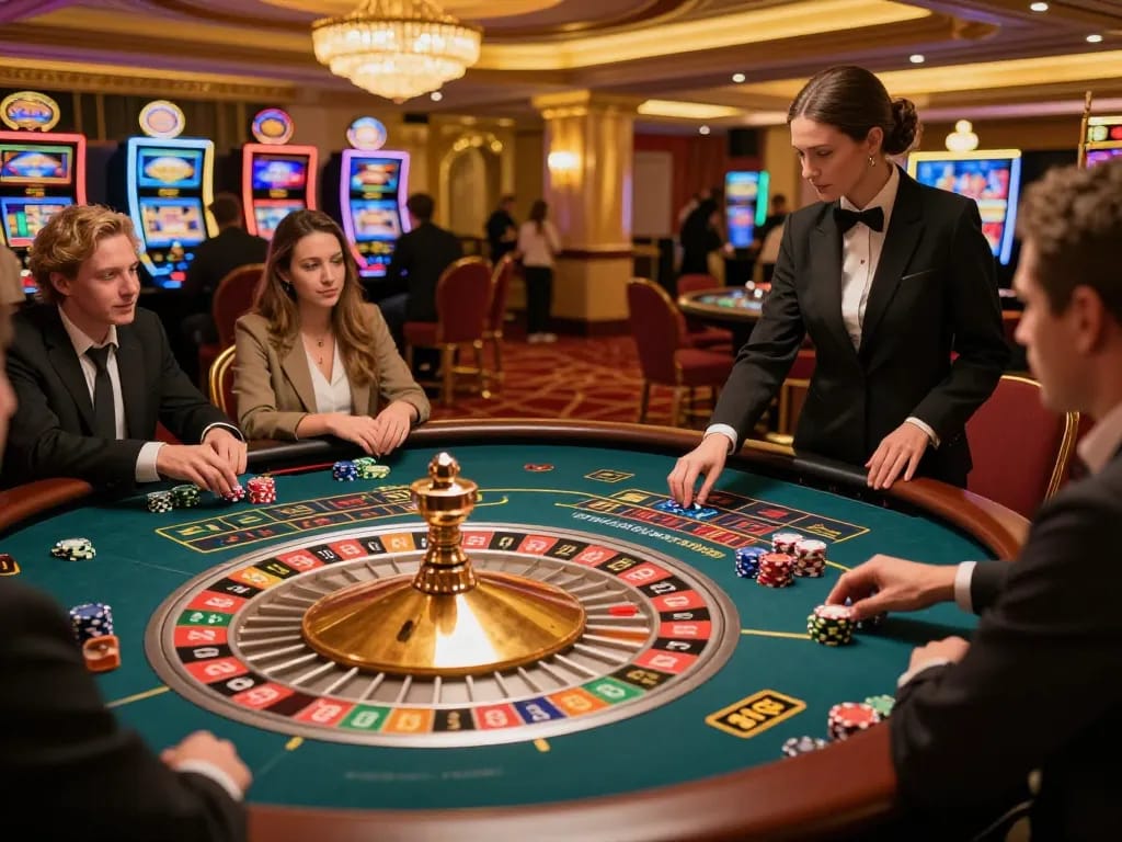 Watch the excitement of LGOGOAL roulette gameplay with dynamic wheel action and players engaged
