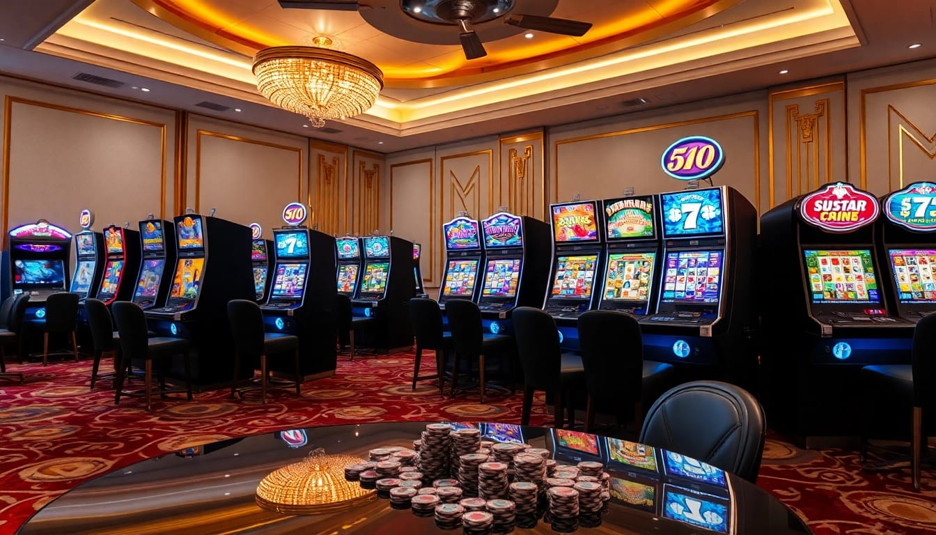 Experience thrilling gameplay at the kaisar888 slot while enjoying a luxurious casino atmosphere.