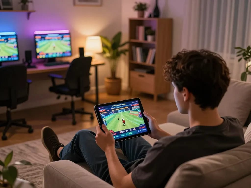Tham gia một buổi livestream Đá gà Thomo trong khi thư giãn tại nhà, thể hiện một không khí đặt cược trực tuyến sôi động.