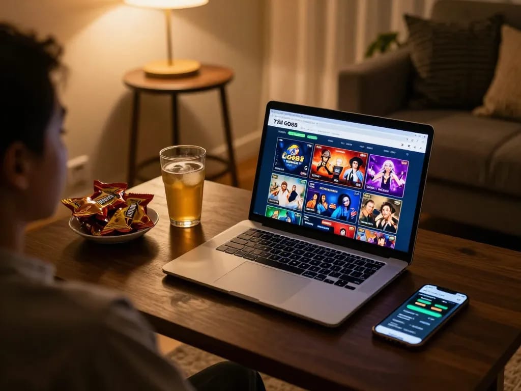 TẢI GO88 for seamless mobile gaming experience with ambient light and gaming snacks