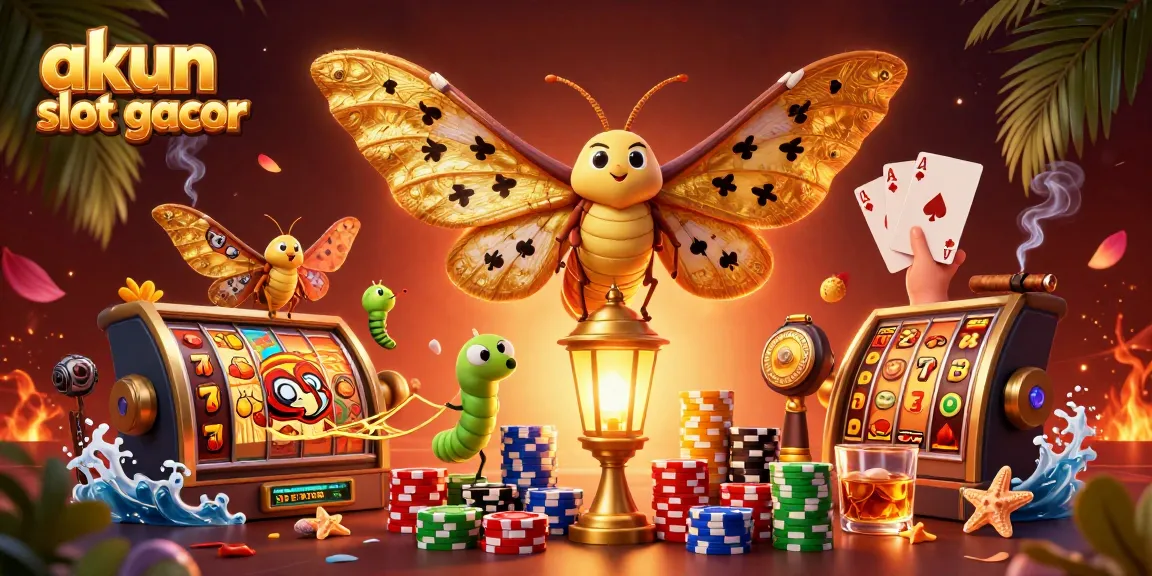 Engage with akun slot gacor in this vibrant 3D casino scene filled with dynamic gaming elements.
