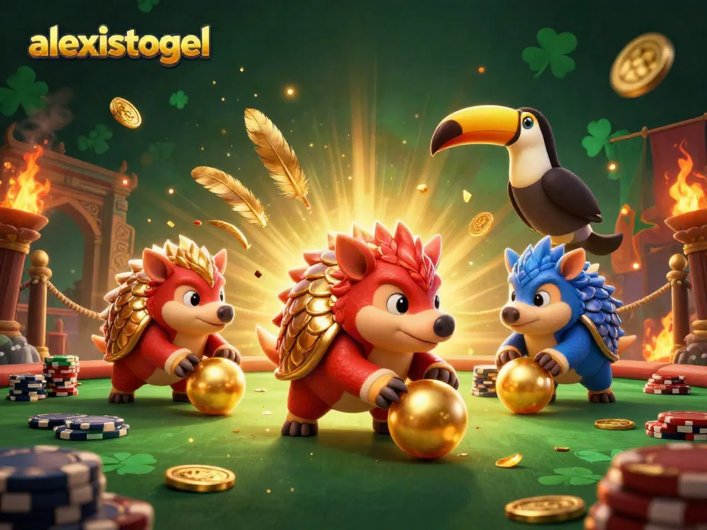 Mainkan alexistogel dengan pangolin seru dalam pertandingan kasino.