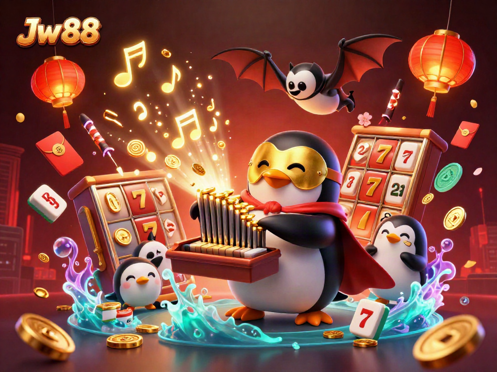 Experience thrilling action at Jw 88 as a phantom penguin unleashes golden coin rewards!
