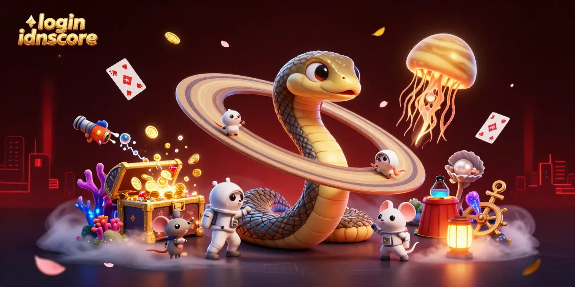Engage in thrilling gameplay at login idnscore with competitive astronaut mice betting on vibrant roulette rings.