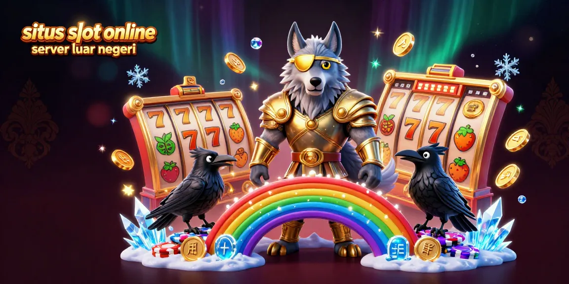 Win big with situs slot online server luar negeri featuring Odin and casino elements.