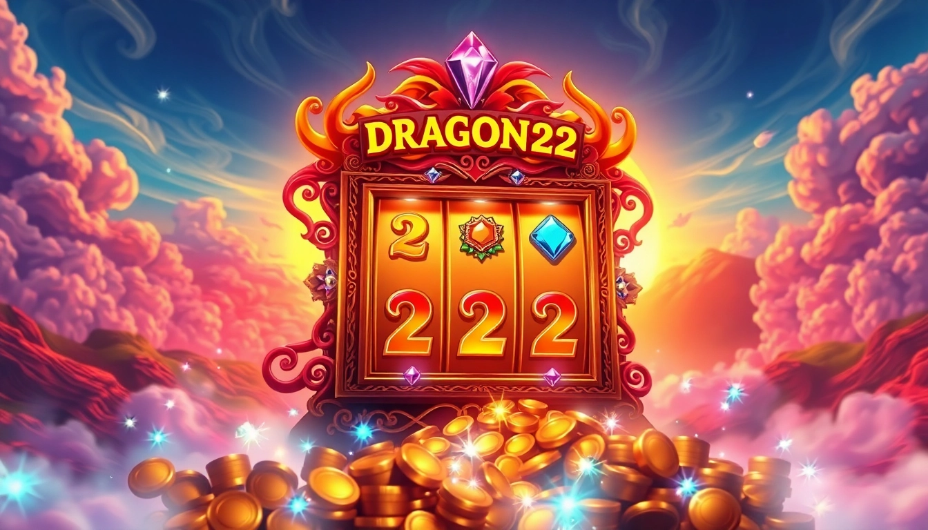 Menangkan jackpot DRAGON222 dengan mesin slot penuh warna dan ornamen naga.