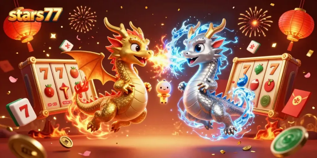 Menangkan hadiah besar di Star77 sambil bermain slot dengan tema naga yang menawan.