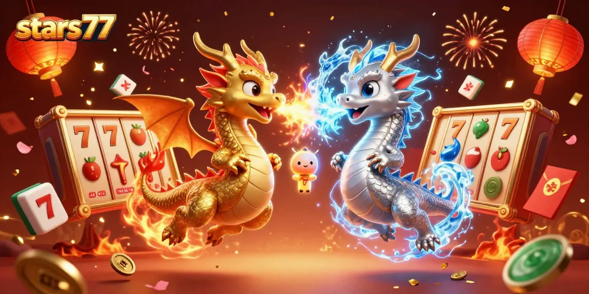 Menangkan hadiah besar di Star77 sambil bermain slot dengan tema naga yang menawan.