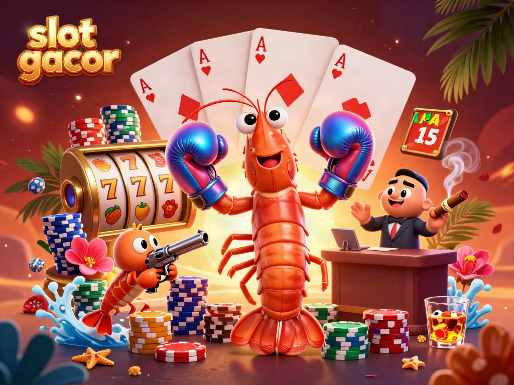 Experience thrilling gameplay with slot gacor elements in a vibrant casino atmosphere.