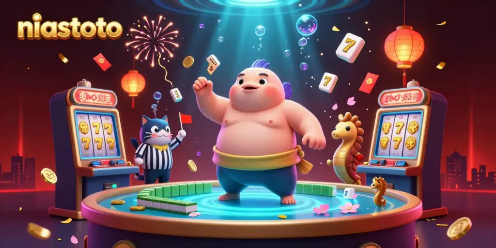 Permainan slot seru di niastoto dengan ikan fugu raksasa di arena bawah laut