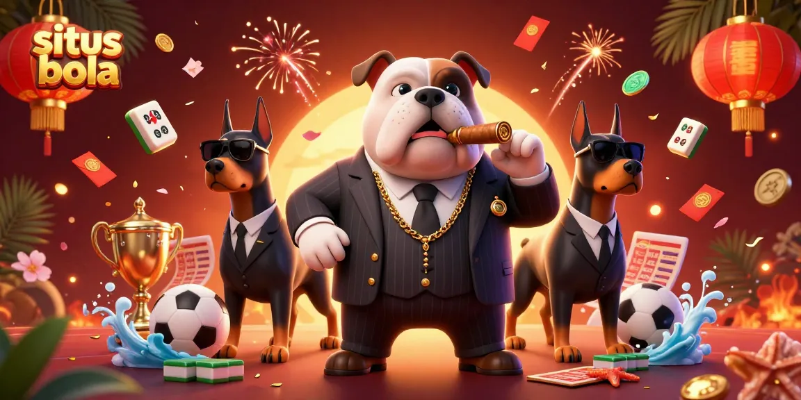 Merayakan situs bola dengan bulldog mafia bergaya dan pertarungan taruhan yang menarik dan bersemangat.