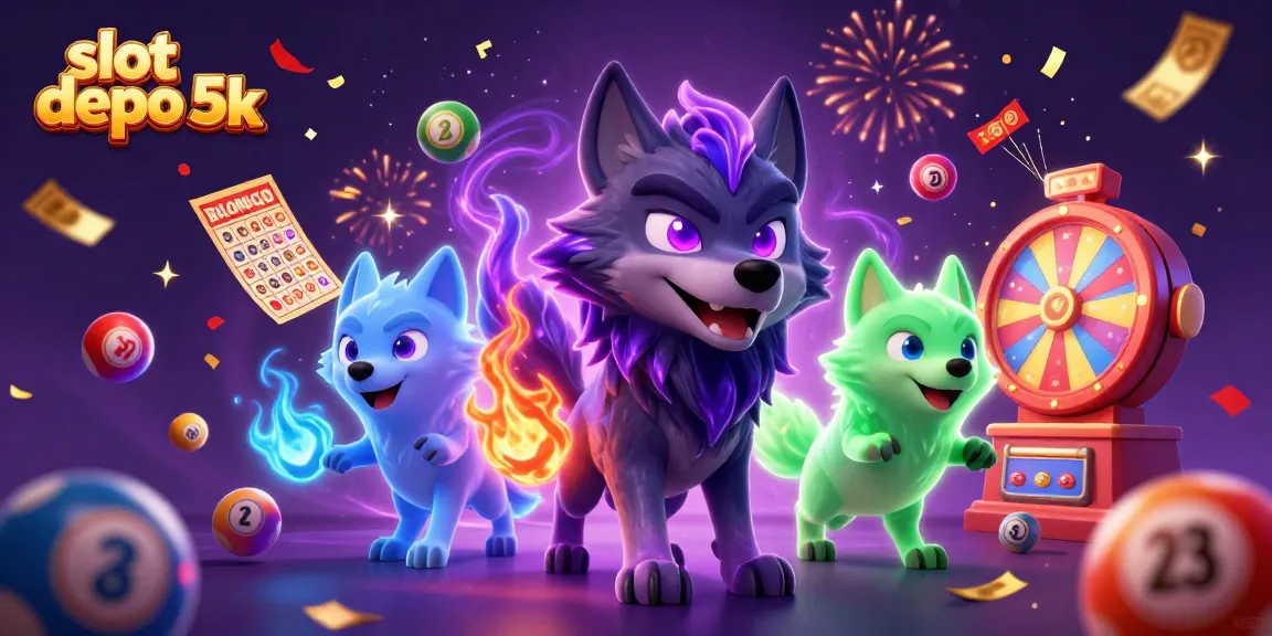 Experience exciting gameplay with slot depo 5k surrounded by dynamic 3D characters and elements