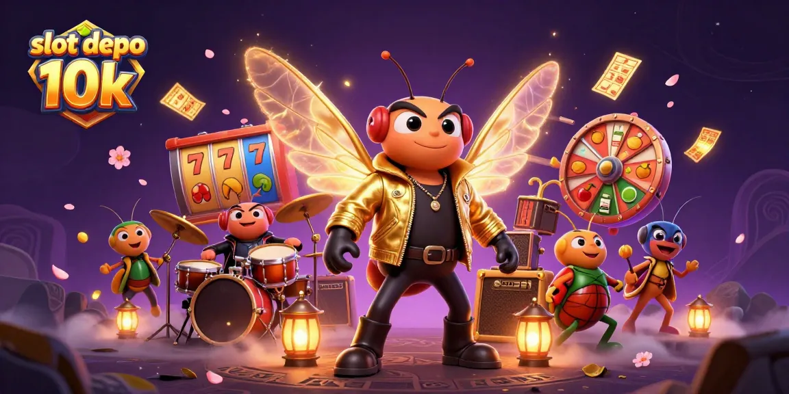 Menangkan slot depo 10k dengan keberuntungan cicada rock star yang memikat dan permainan slot yang menarik.