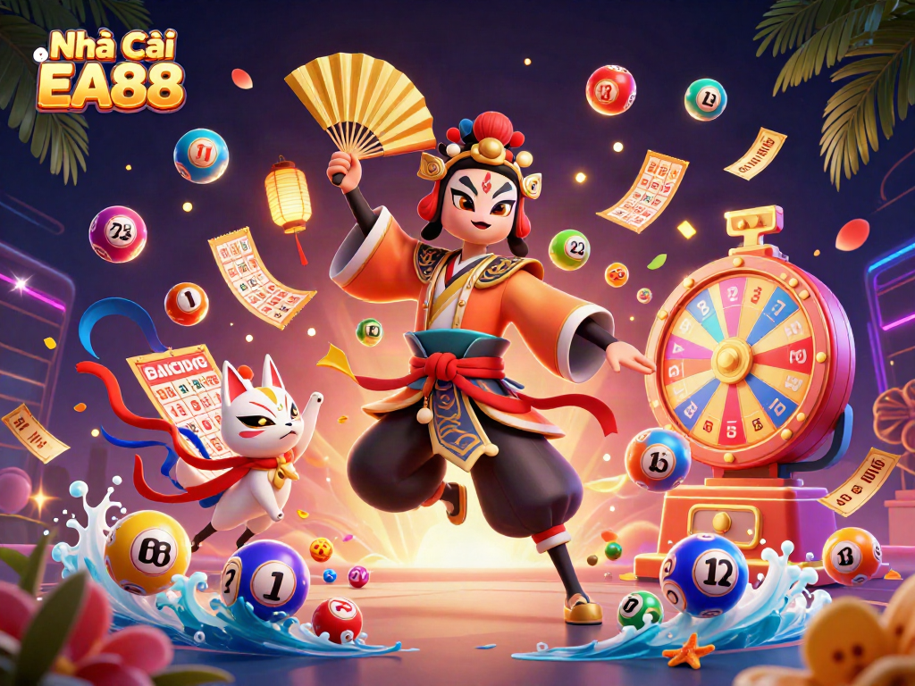 Join the excitement at Nhà Cái EA88, a dynamic casino experience filled with vibrant game elements.