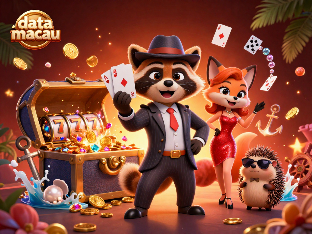 Menangkan data macau dengan strategi permainan kasino yang menguntungkan dan karakter kartun.