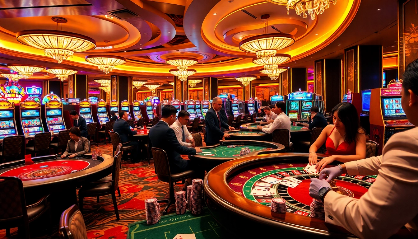 Situs 11 players enjoying high-stakes gaming at a luxurious casino table with thrilling action.