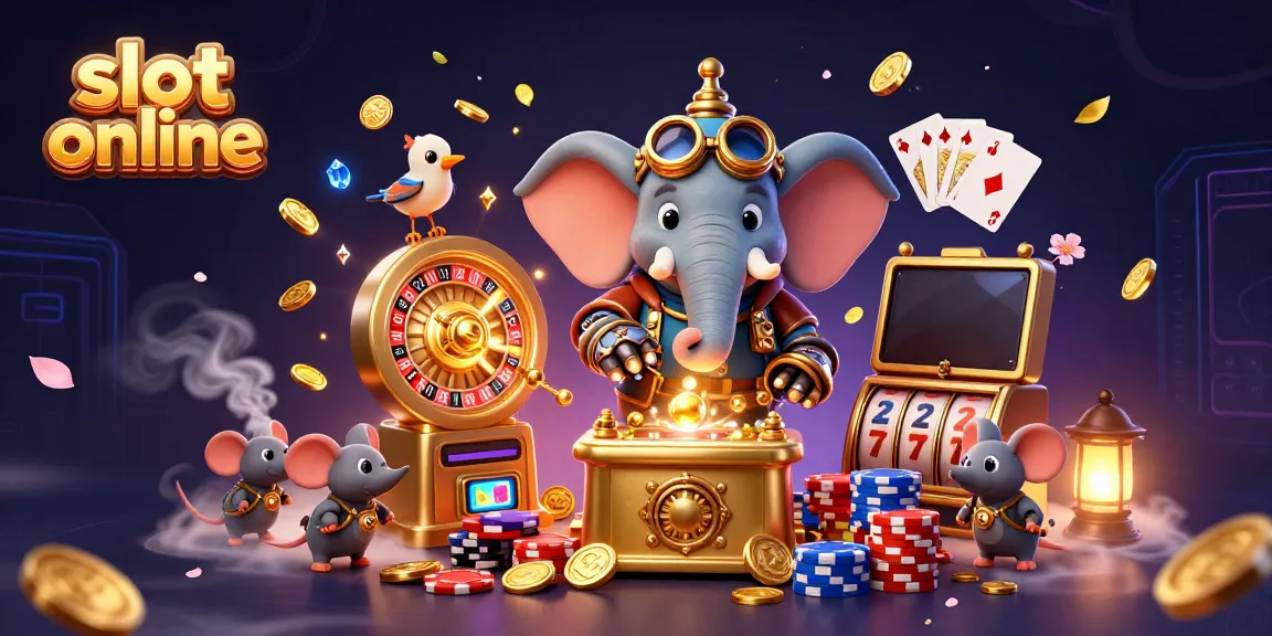 Menangkan pengalaman slot online dengan karakter steampunk dan koin emas bertebaran.